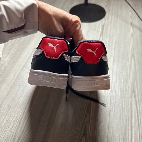 PUMA Kid's Caven 2.0 Jr Trainer Sneaker Size 4C 22 Blue/White Lace Up NWOT - Picture 6 of 7